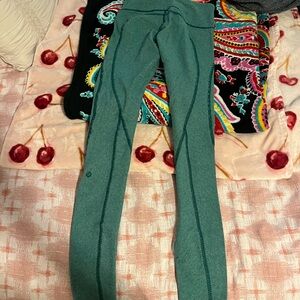 lululemon athletica Teal Leggings